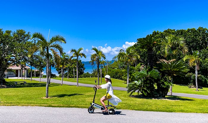 島チャリ散歩　自転車
