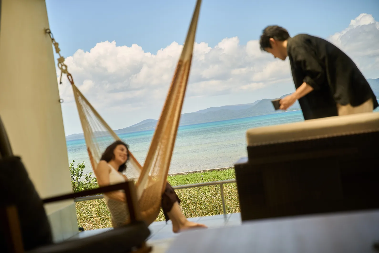 オーシャンビュー・スイート Day 2 AM 9:19 Hammock